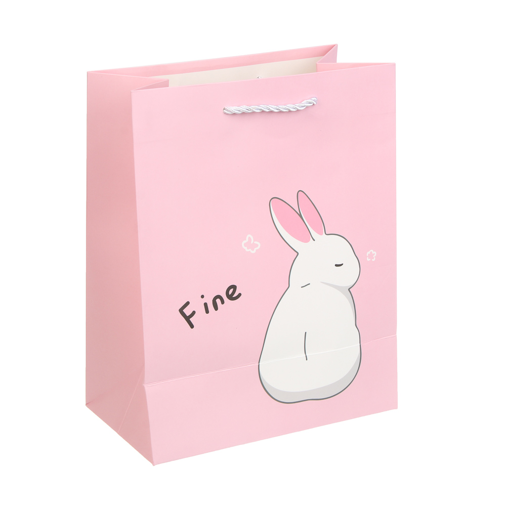 Пакет подарочный тм Fntastic M 23x17,7x10см, бумага, 4 дизайна - #5