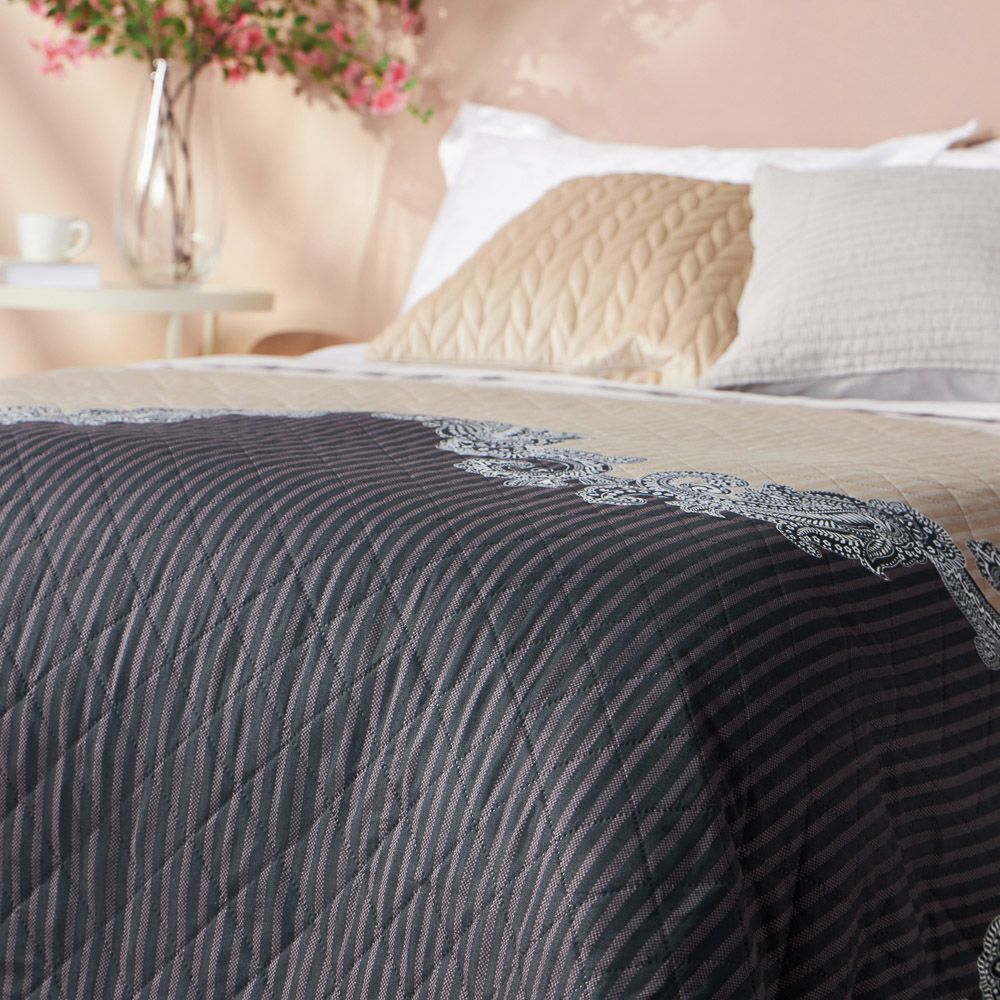 PROVANCE Хейзел Покрывало стеганое принтованное 200х220см, 100% полиэстер - #8