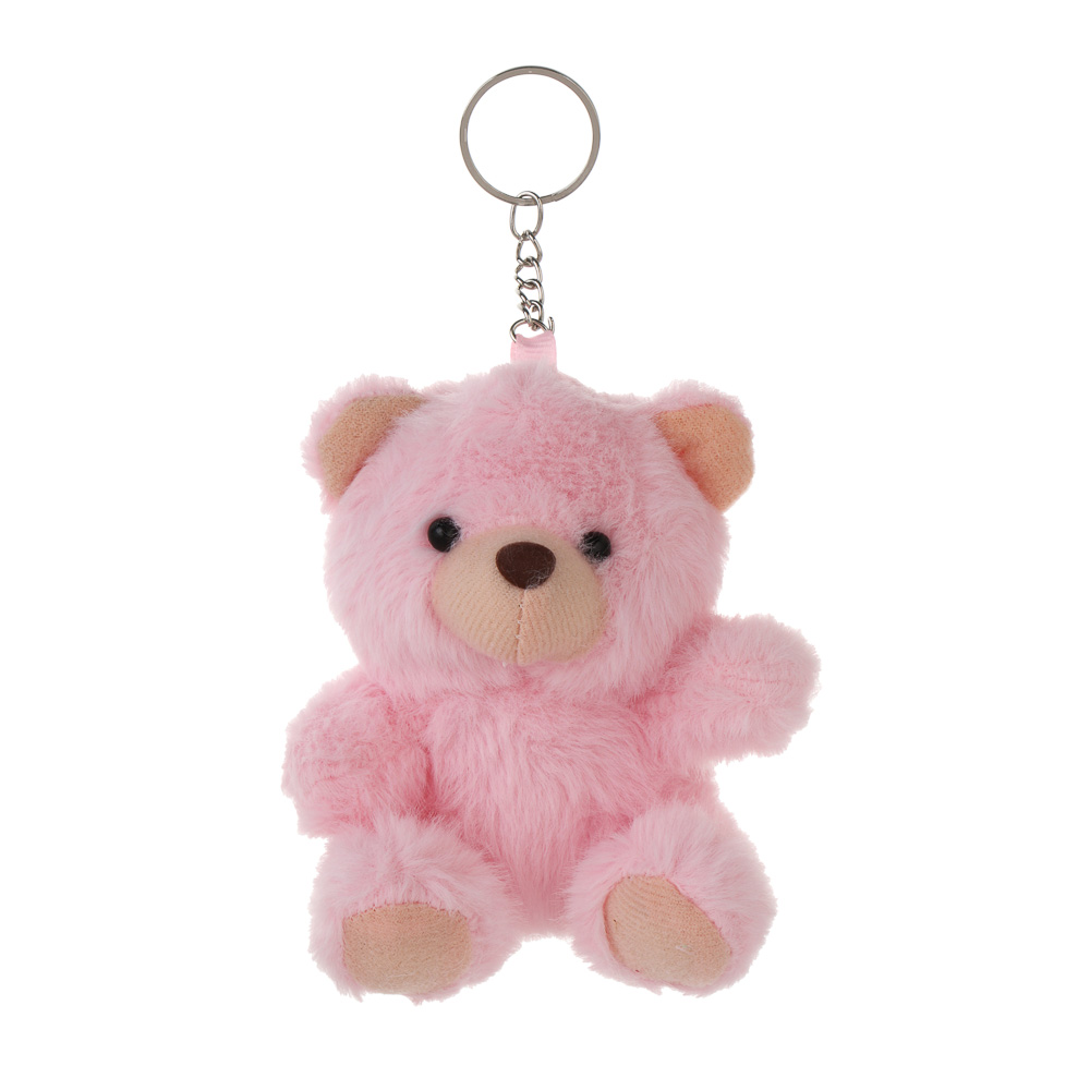 ИГРОЛЕНД Игрушка мягкая "Мишутка" 13 см, с подвесом, полиэстер, 3 цвета - #2