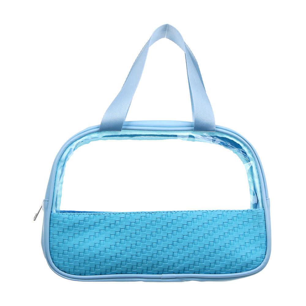 ЮL Косметичка банная с ручками, ПВХ, 24,5х16,5х7см, 3 цвета - #3