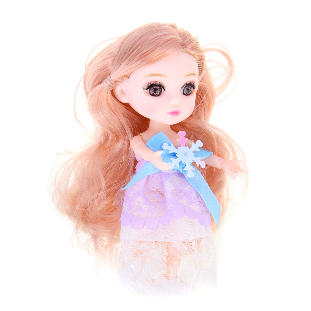ИГРОЛЕНД Кукла с аксессуарами в яйце, ABS, PP, PVC, 9х9х14,2 см, 3 дизайна - #7