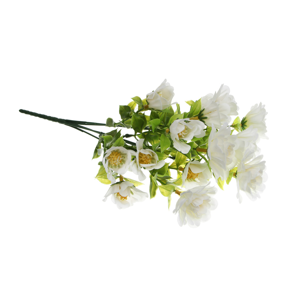 Букет искусственных цветов тм LADECOR хризантема, длина 35 см - #5