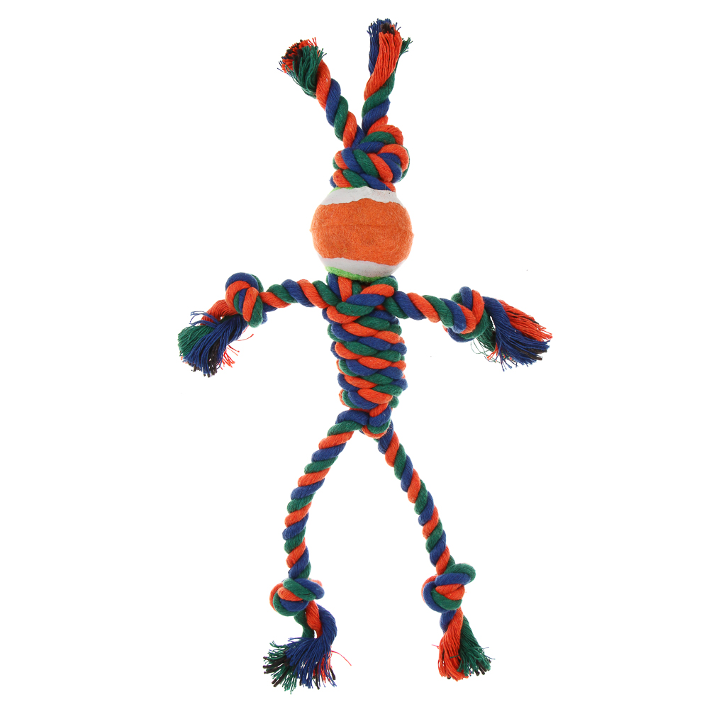 VETTA Игрушка для домашних животных, хлопок, резина, 32,5х4,5 см - #1