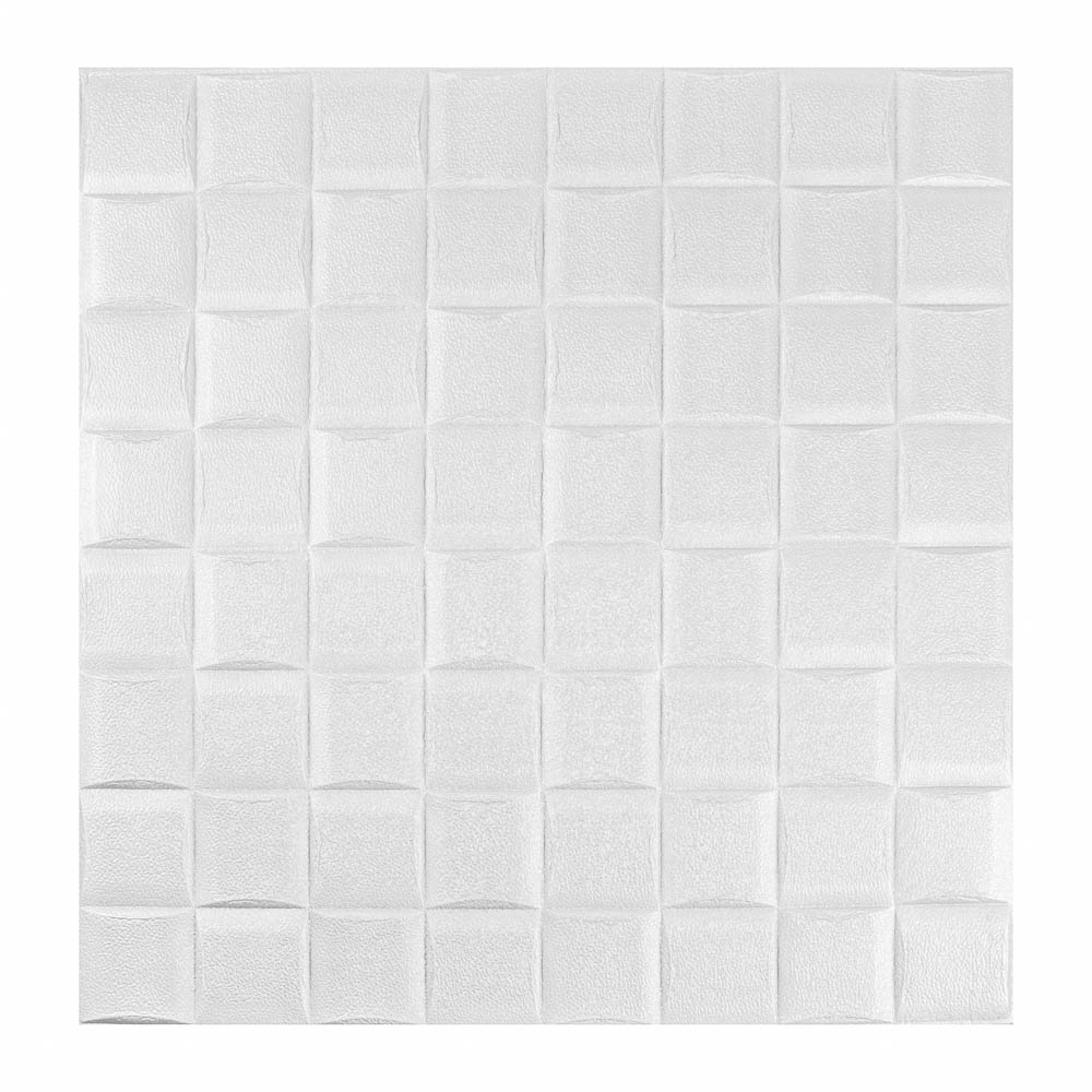 INBLOOM Плитка самоклеящаяся 70х70х0.5см, XPE, белый жемчуг - #1