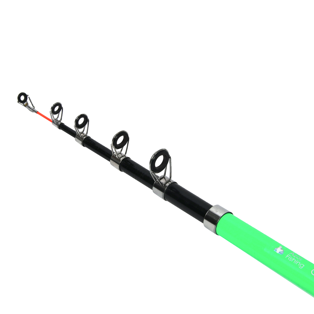 Спиннинг "Найт" тм AZOR FISHING, телескоп., файбергласс, 2,4м, тест 30-60гр - #2