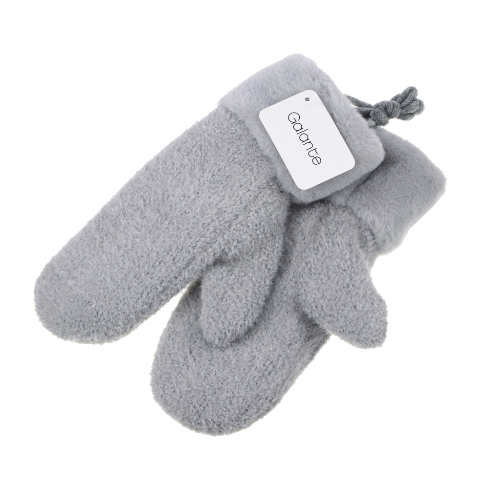 GALANTE Рукавицы женские на веревке р. 18-20,3 цвета, СЗПВ-13 - #11