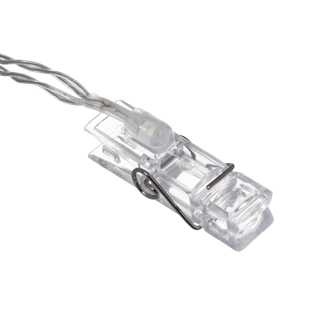 Гирлянда с прищепками для фотографий, 1,85 м, 2xAA - #3