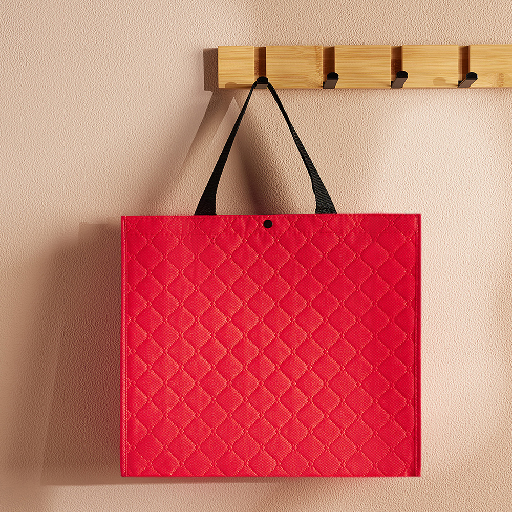 VETTA Сумка хозяйственная трехслойная, 34х40х12,5см, 17л, до 10кг, полиэстер, красная - #5