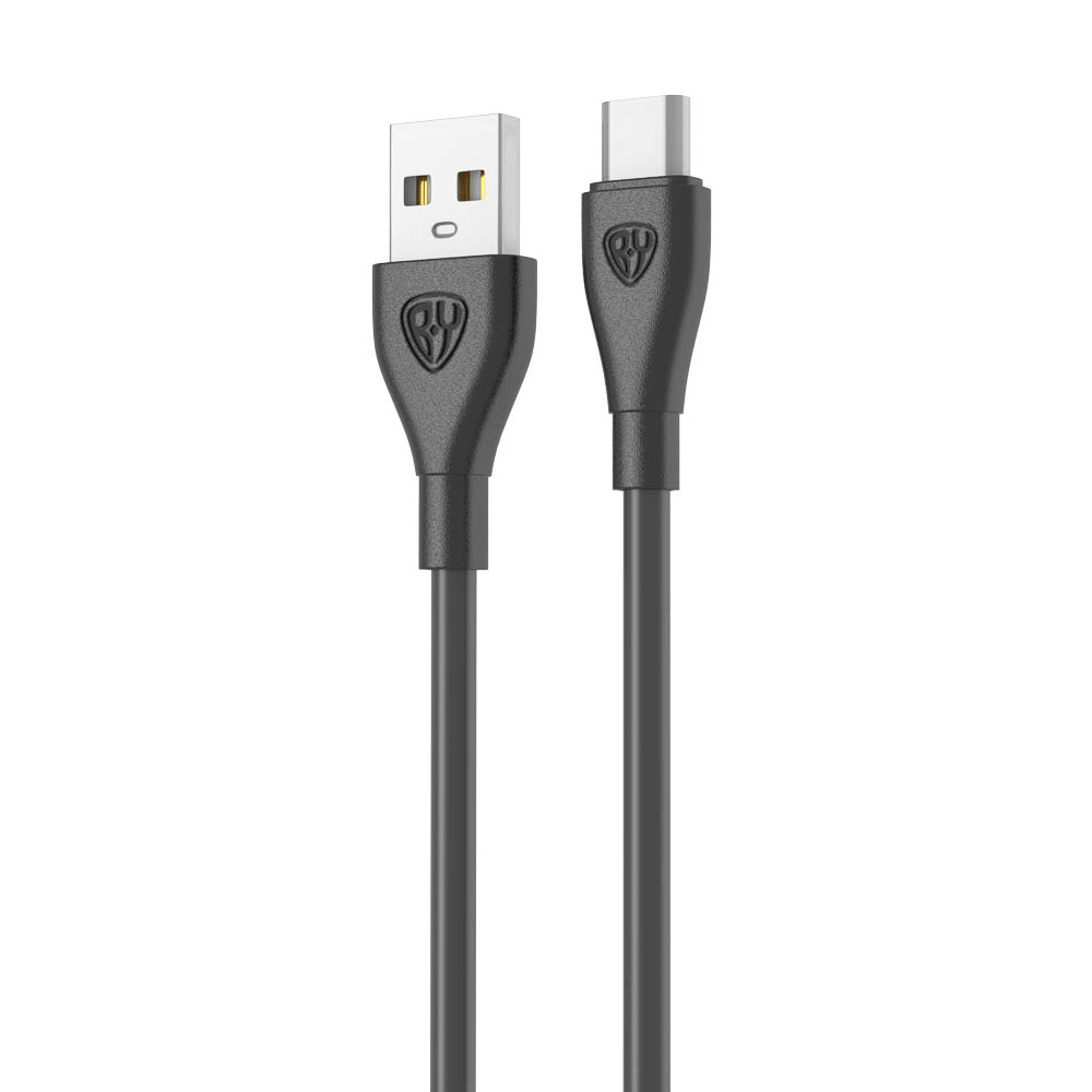 Кабель для зарядки USB(A)-Type C BY Balance, 18Вт, 1 м, 3A, PVC, чёрный - #3