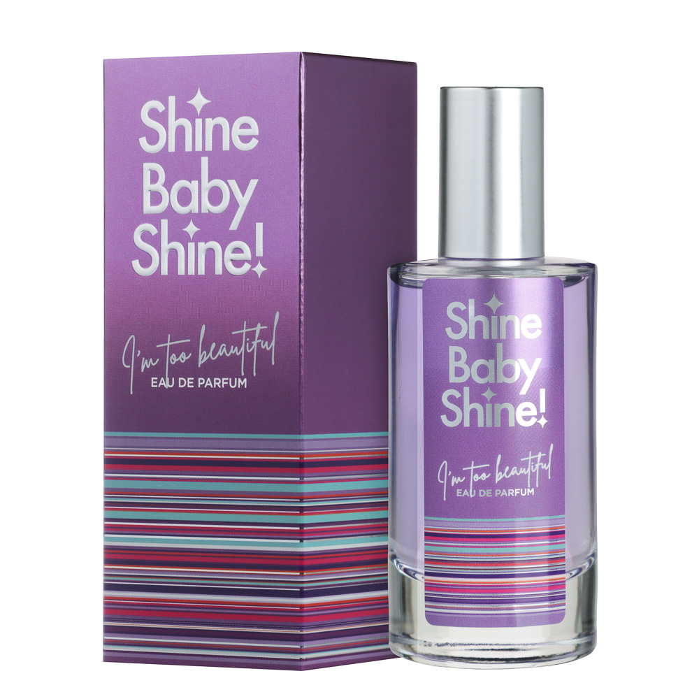 Парфюмерная вода женская тм BELLERIVE Shine Baby Shine! I'm too Beautiful, 50 мл - #1