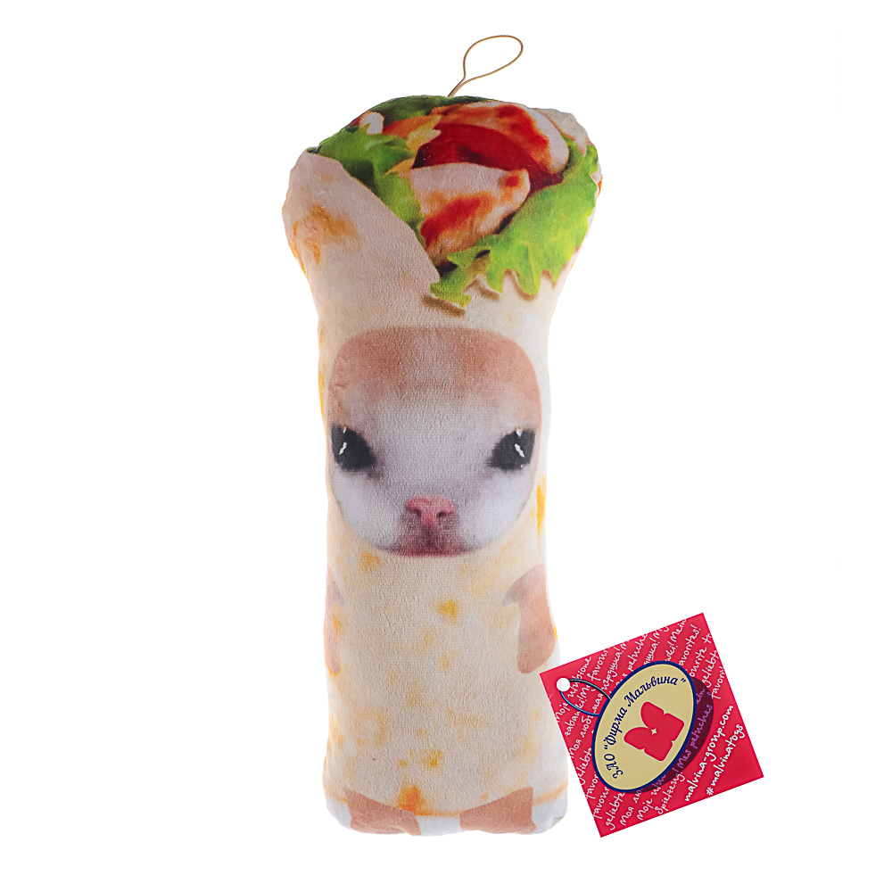 Мягкая игрушка, мемный антистресс "Питомцы", полиэстер, 24-30 см, 6 видов - #9