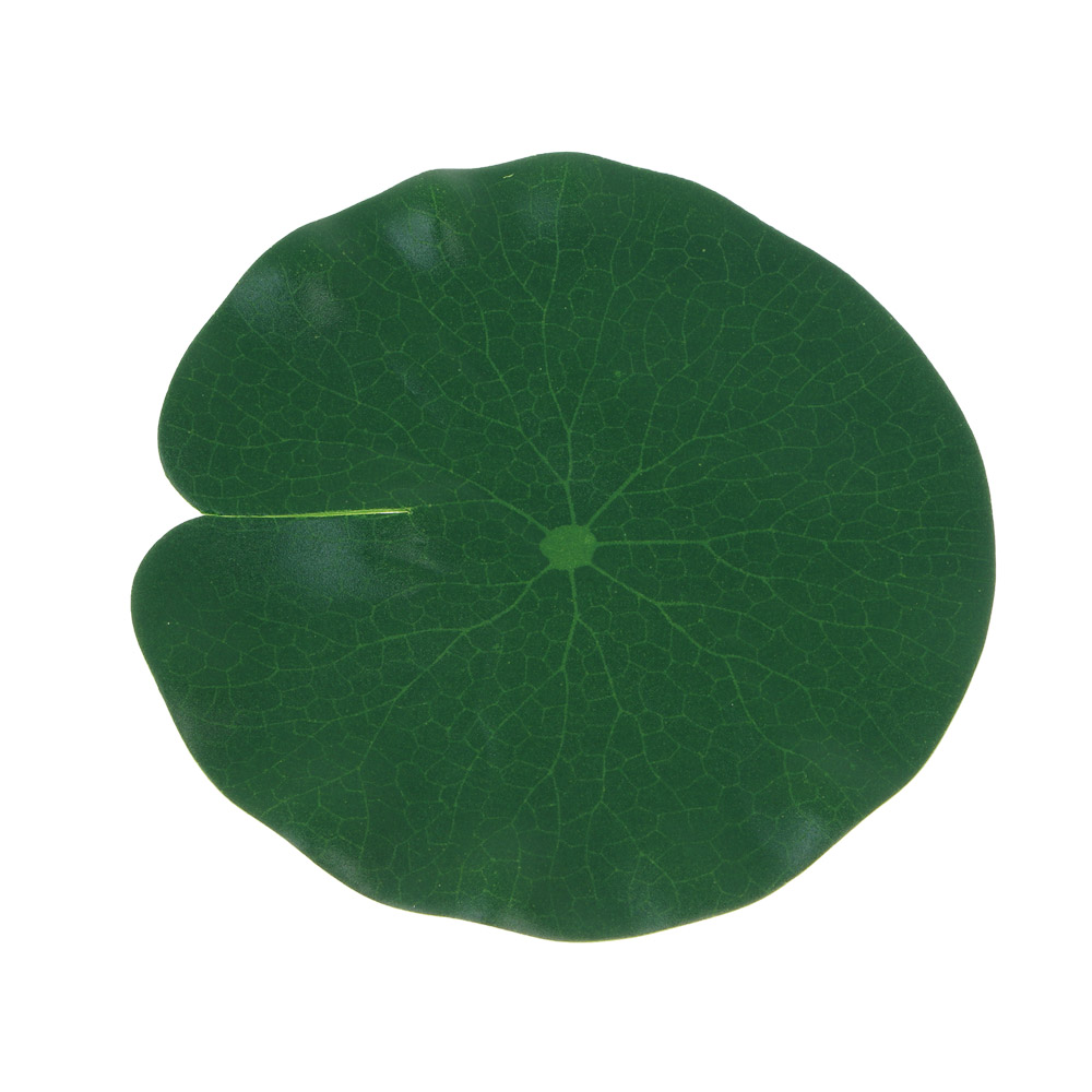 Листья Лотоса для пруда тм INBLOOM, набор 3шт (11, 13, 15 см), ПВХ - #4