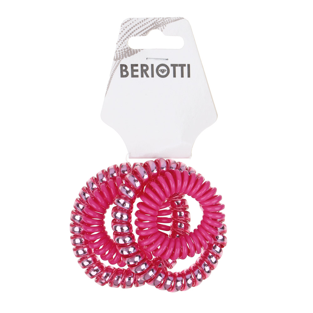 Набор резинок-спиралек для волос Beriotti, 4 шт - #4