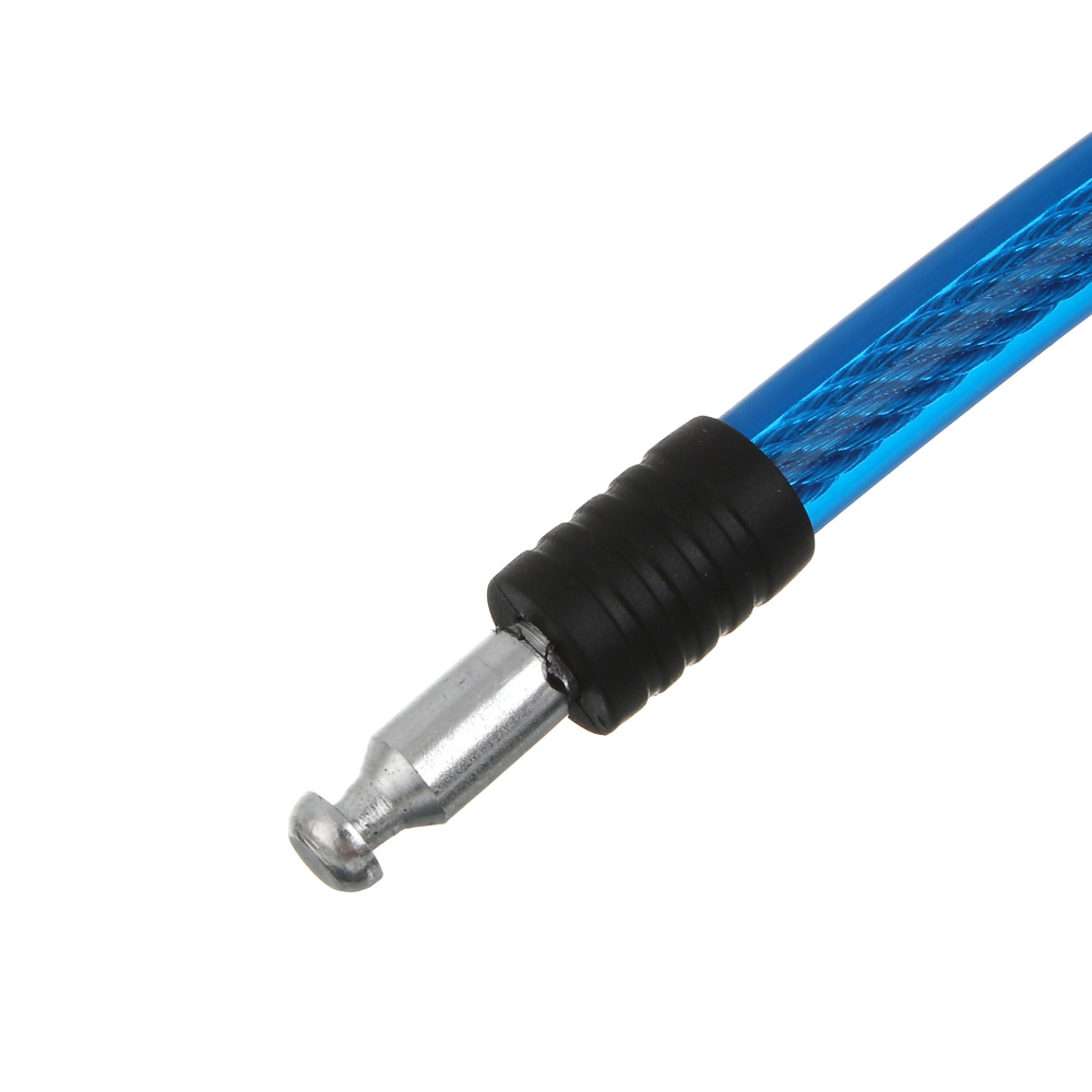 Замок велосипедный тм BY SPORT, противоугонный, тросовый, 1000х12мм, металл, ПВХ, пластик, 3 цвета - #6