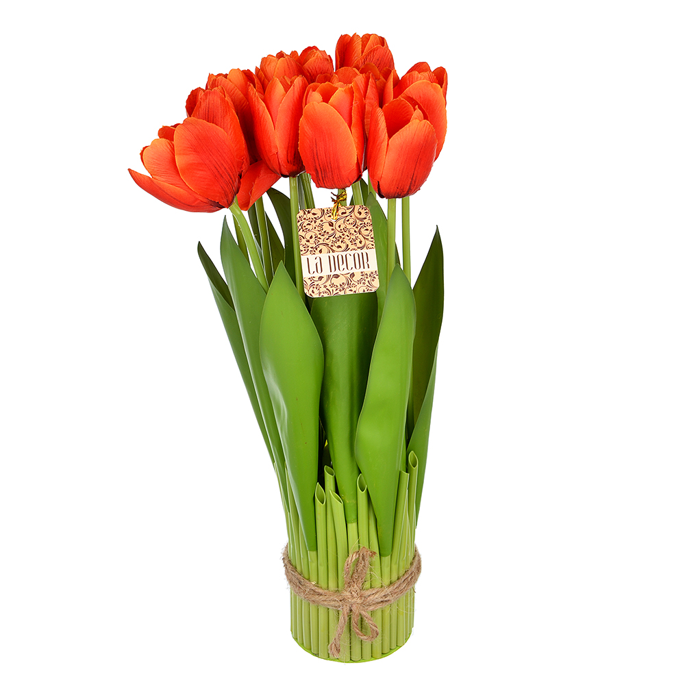 Цветок искусственный декоративный Ladecor "Букет тюльпанов" - #4