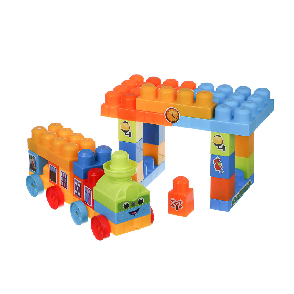 Конструктор для малышей, 32 детали, пластик, 32х14х18,7см - #10