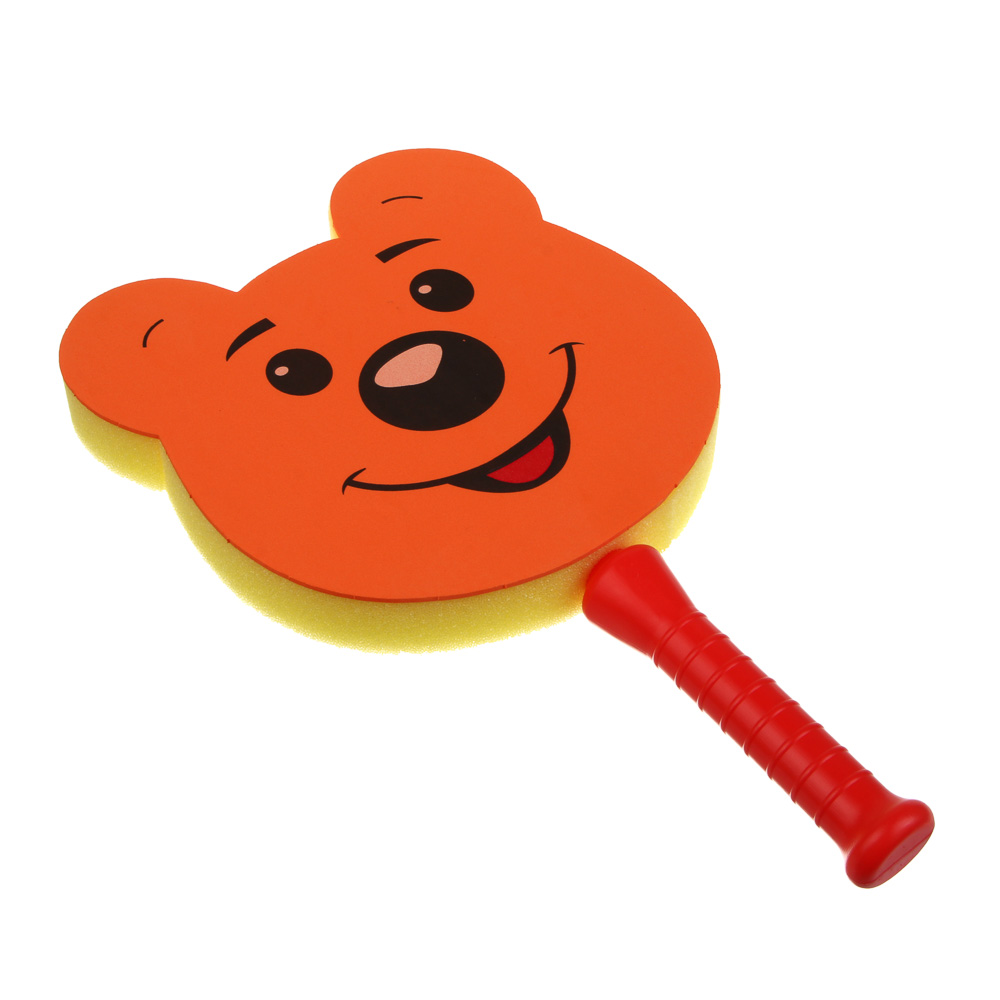 Набор для пляжного тенниса "Лягушонок/Медвежонок", тм BY SPORT, 2 ракетки, мяч, пластик - #3