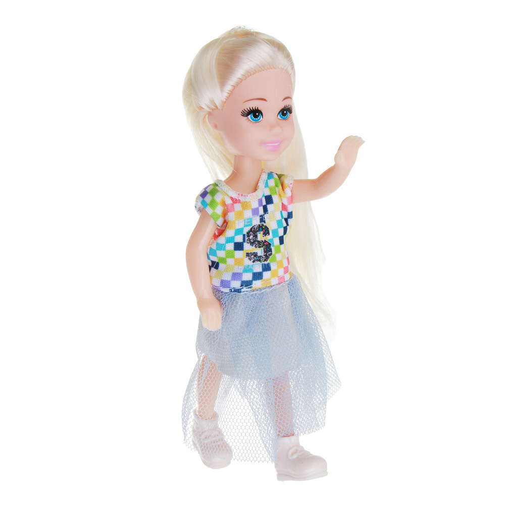 ИГРОЛЕНД Кукла в рожке 15 см, PVC, ABS, 9х3,5х17,5 см, 6 диз. - #4