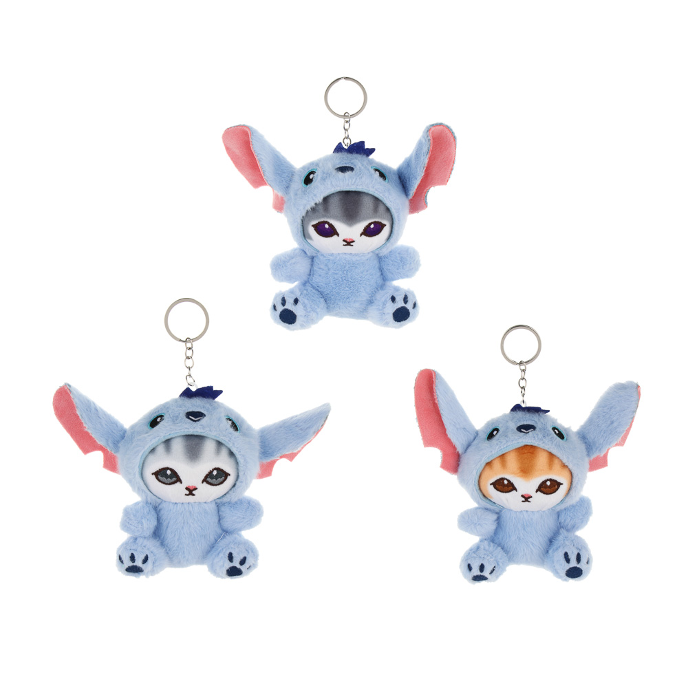 Брелок-подвес мягкий "Котя" в костюмчике, полиэстер, металл, ИГРОЛЕНД, 1811-42 - #1