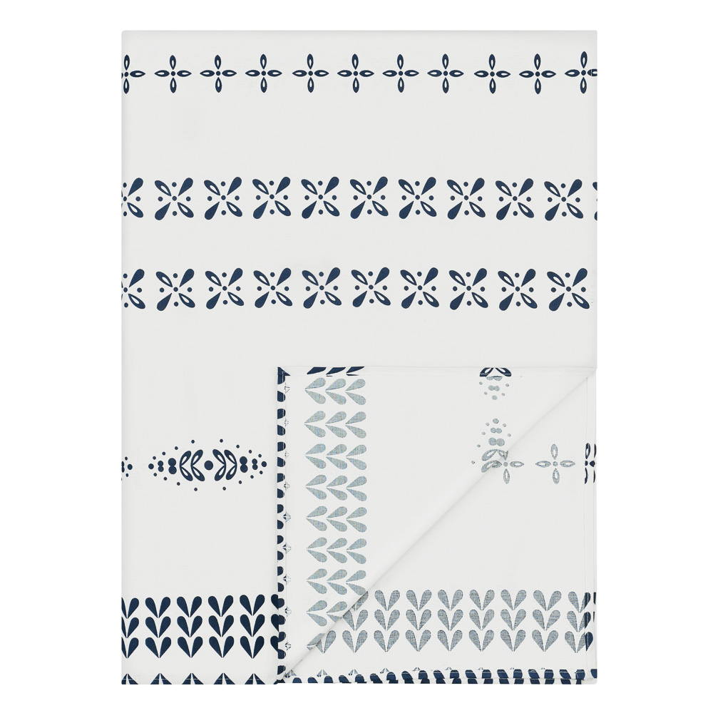 PROVANCE Нэви Комплект постельного белья 1,5 (4 предмета), поплин, 100% хлопок, синий - #6