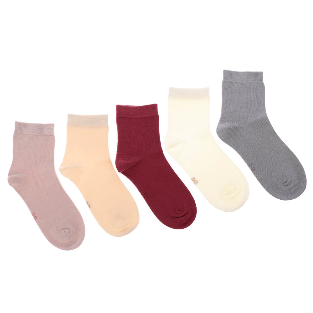 Носки детские, бесшовные, тм Turkan, 9-11 лет, 90%хлопок, 8% п/а, 2%лайкра,цвета в ас-те, R0626 - #4