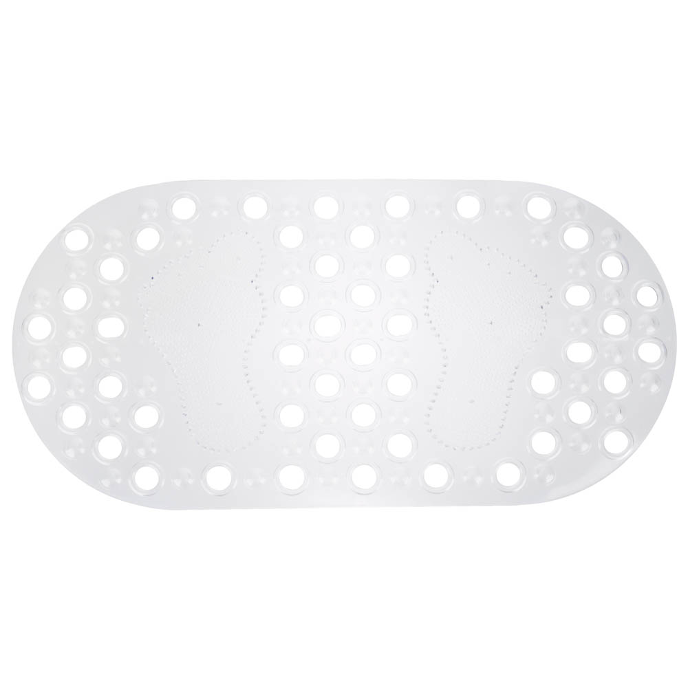 Коврик противоскользящий в ванную "Массажный" 66см*33см, прозрачный - #1