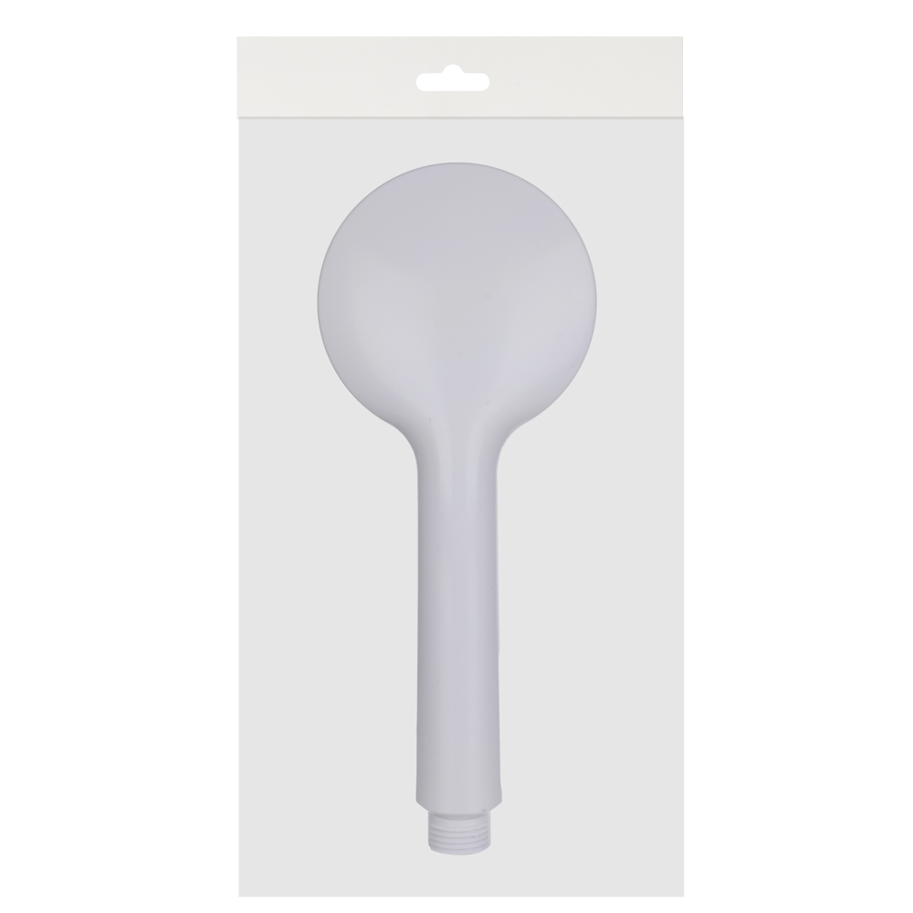 Лейка для душа, 1 режим, 80 мм, белый - #5