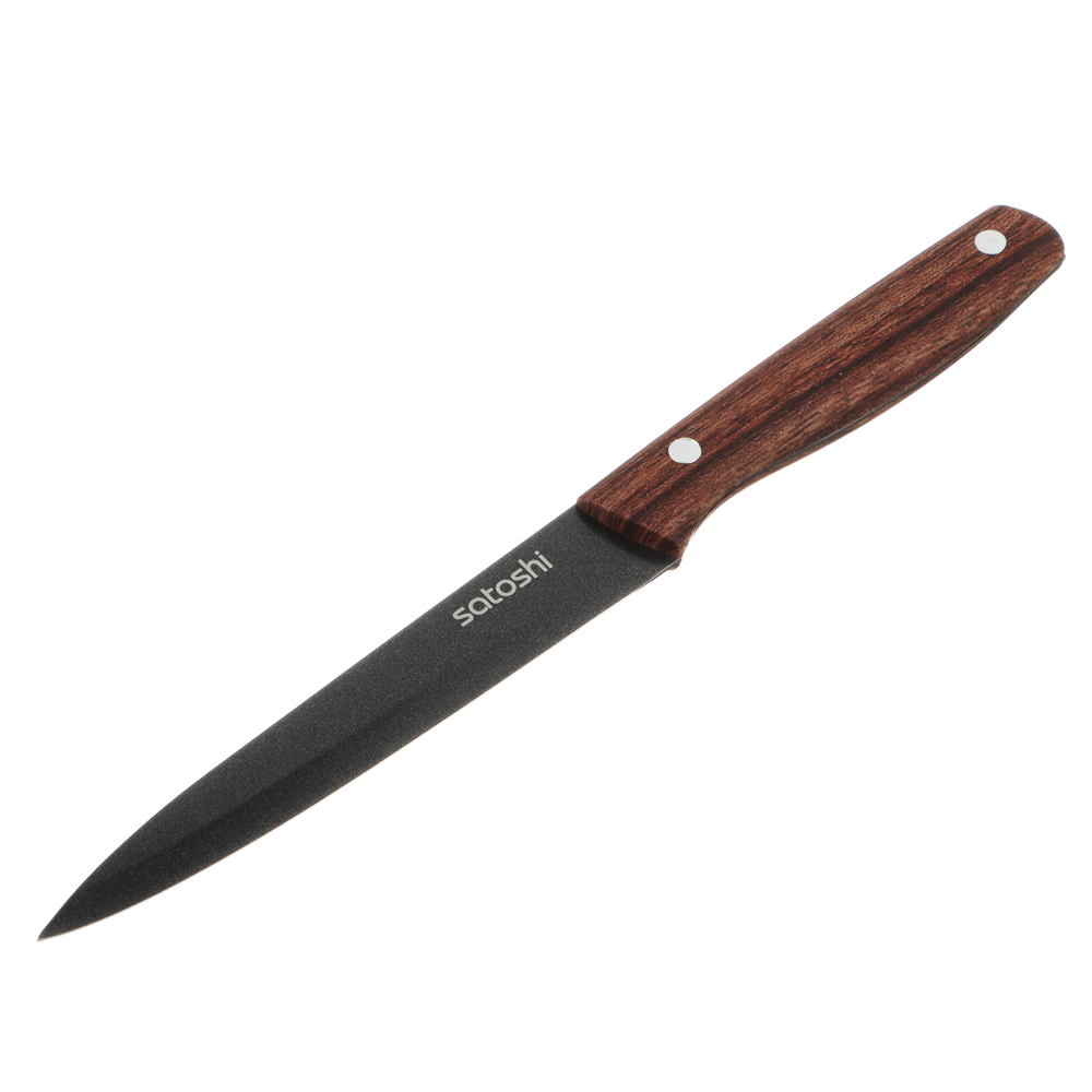 SATOSHI Меллер Нож кухонный универсальный 12,7см, нерж.сталь с антиналипающим покрытием - #2