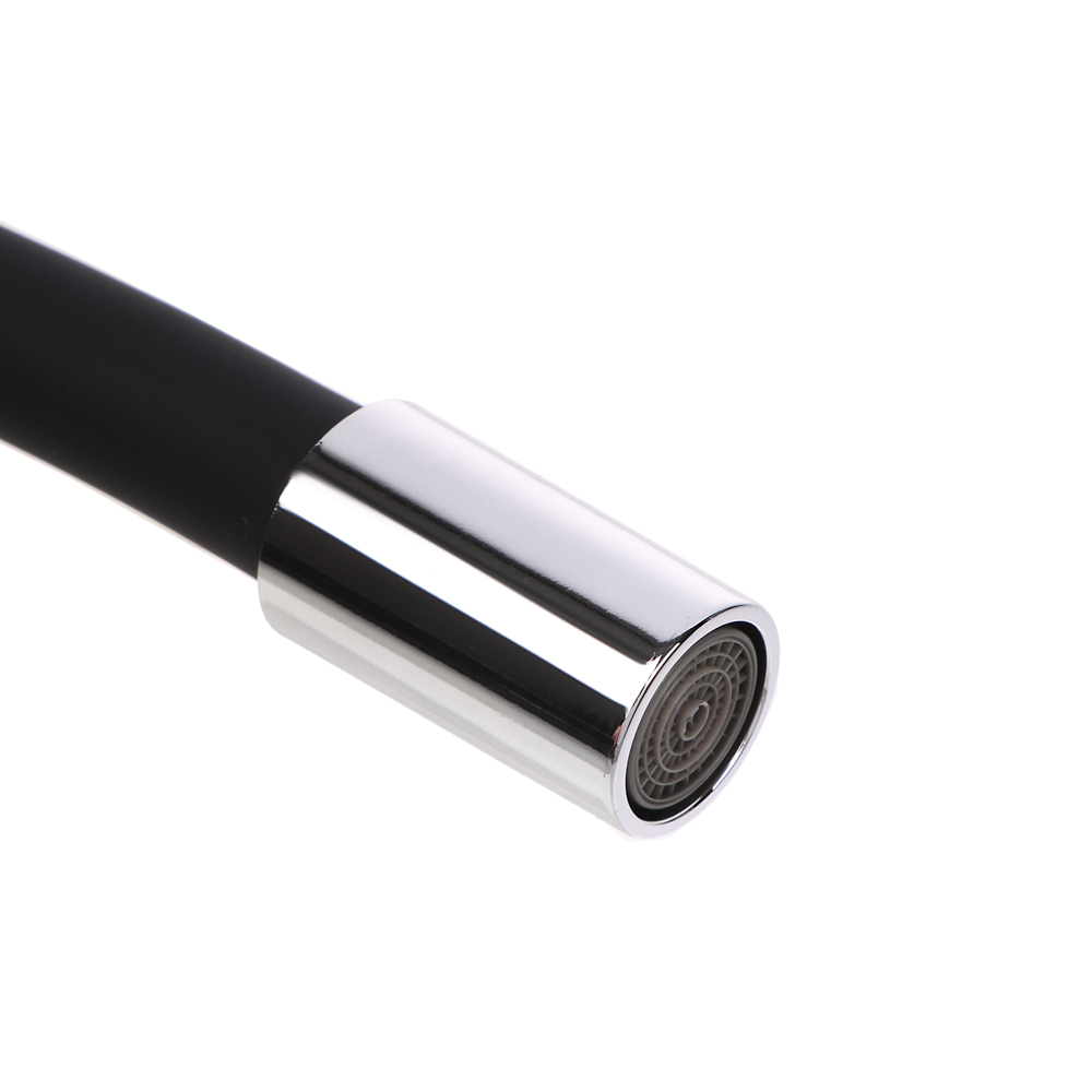 Излив смесителя для кухни, гибкий, силиконовый, 1 режим, 50см, черный - #2