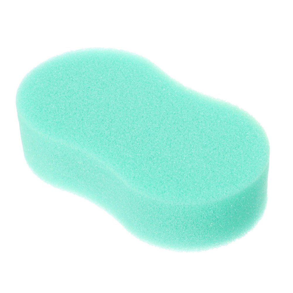 Губка для тела "Восьмёрка" тм ЮL, поролон, 14,7x8,2x3,7 см (+/-5мм), цвета микс - #2