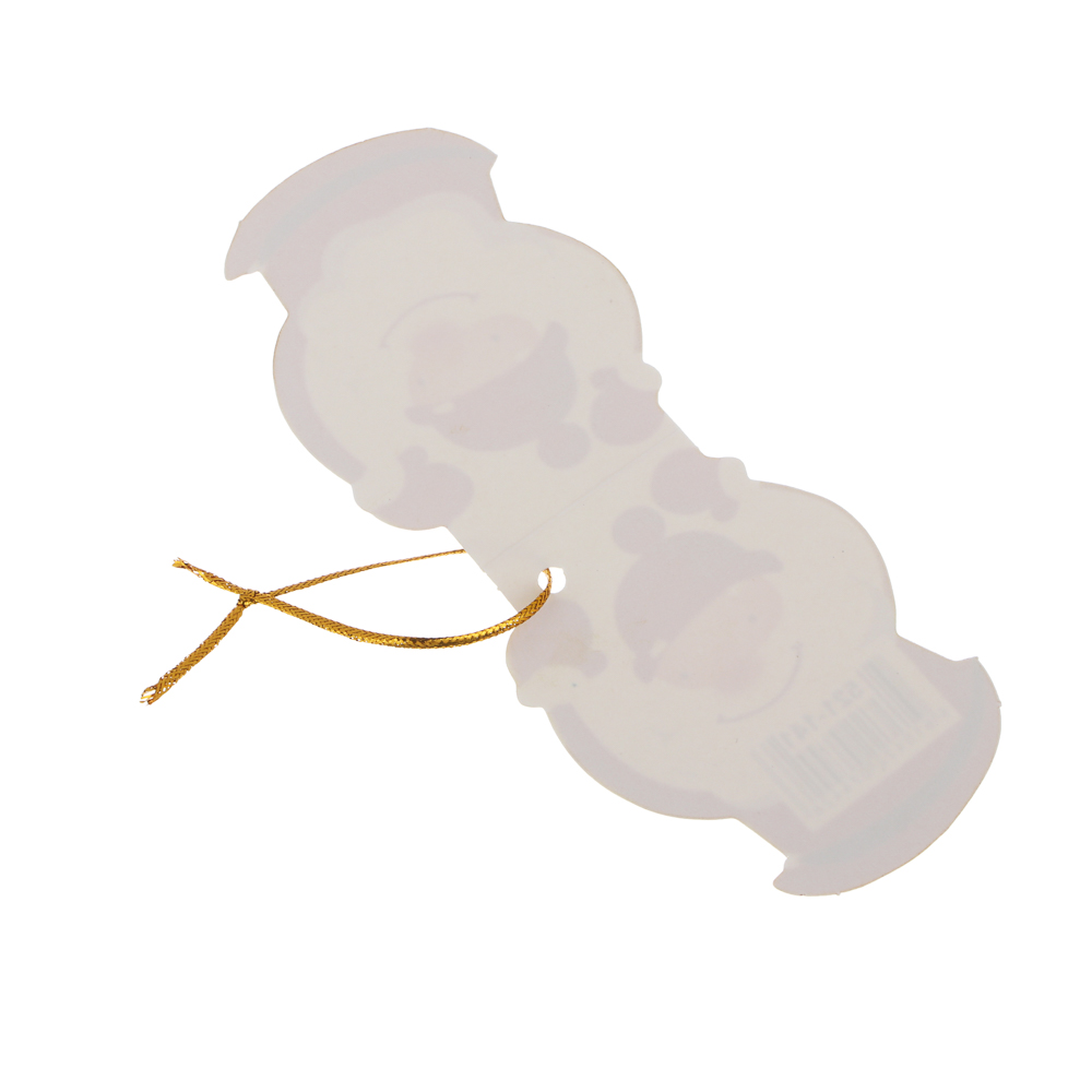 Открытка бирка, 5,4x7,2 см, бумага, микс дизайнов - #4