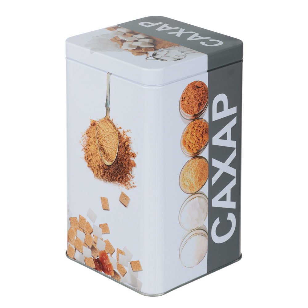 Банка для сахара 17x10x10см, жесть - #1