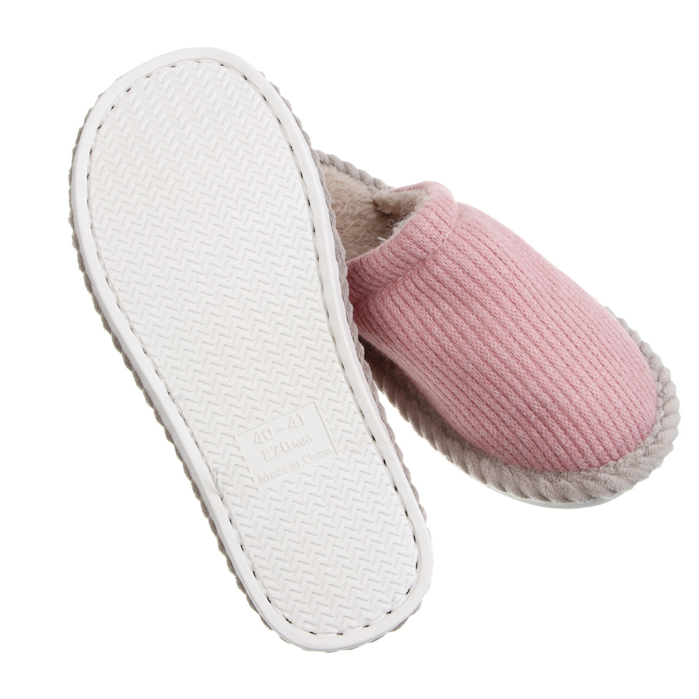 Обувь домашняя, размер 40-41, цвет розовый, #3 - #4
