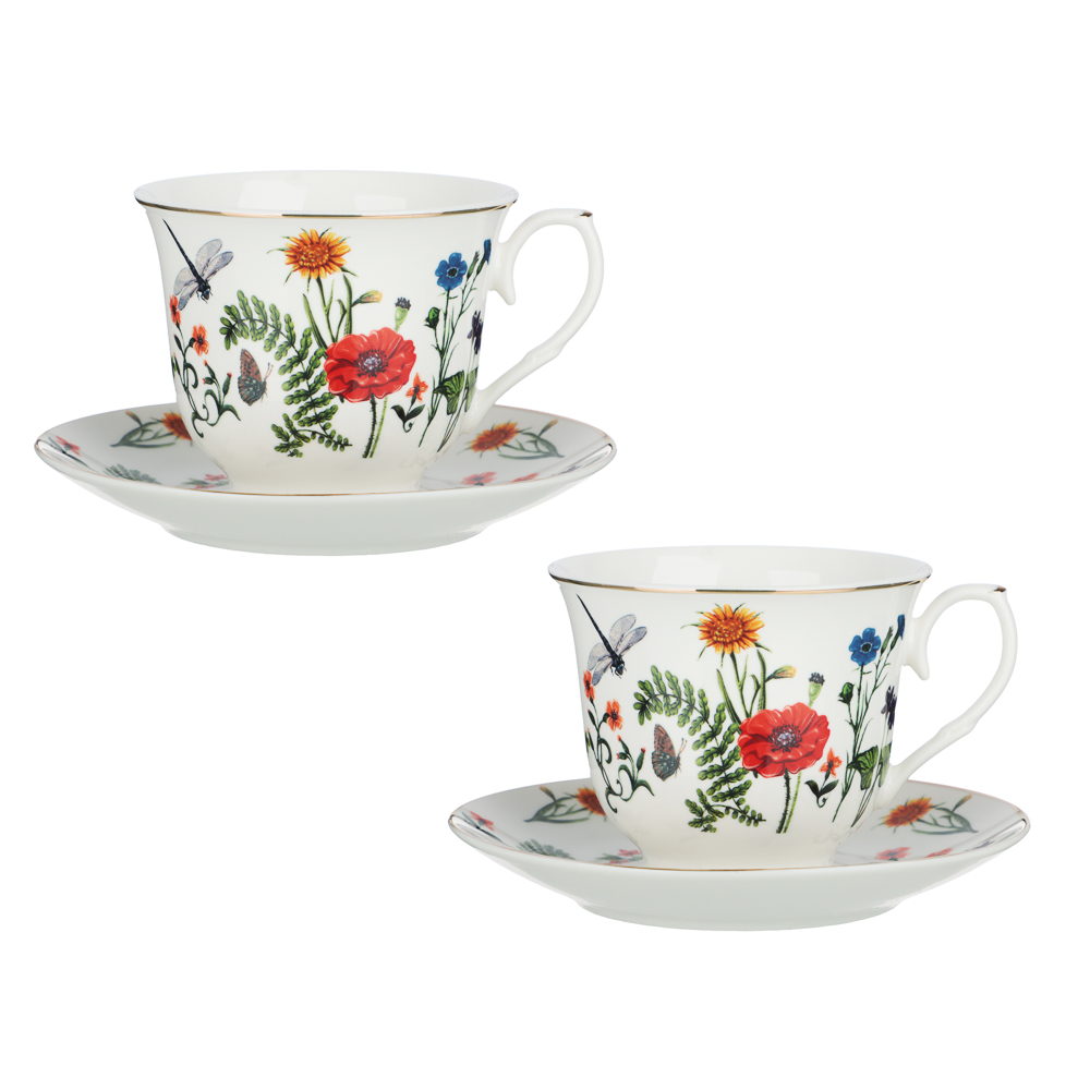 Набор чайный 4 пр., 225мл, MILLIMI, Аличе, фарфор - #2