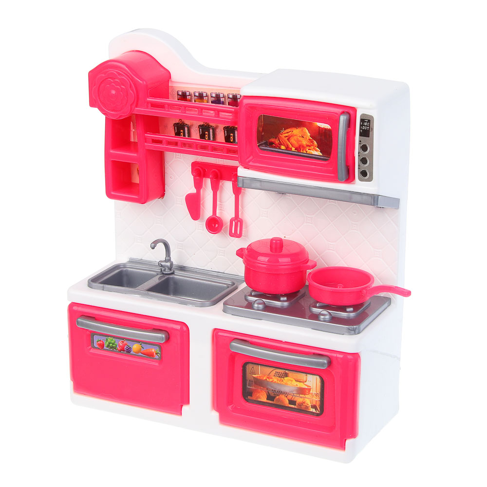 ИГРОЛЕНД Игровой набор Кухня с продуктами, PP, ABS, 41х7,3х23,6 см - #11