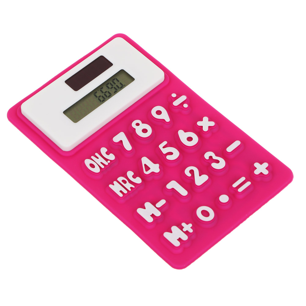 Калькулятор CLIP STUDIO 8-разрядный, гибкий с магнитом, 4 цвета - #3