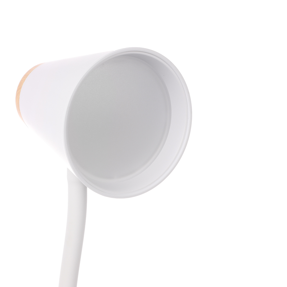 BY Светильник переносной настольный Элеганс,14LED, 5Вт, 300Лм,4000K,230В, кабель 1.6м, пластик,белый - #2