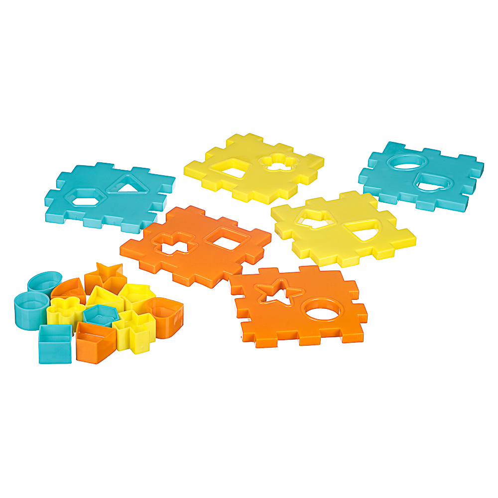 ИГРОЛЕНД Конструктор игрушка для детей 3+ 10,5x10,5x10,5см, пластик - #4