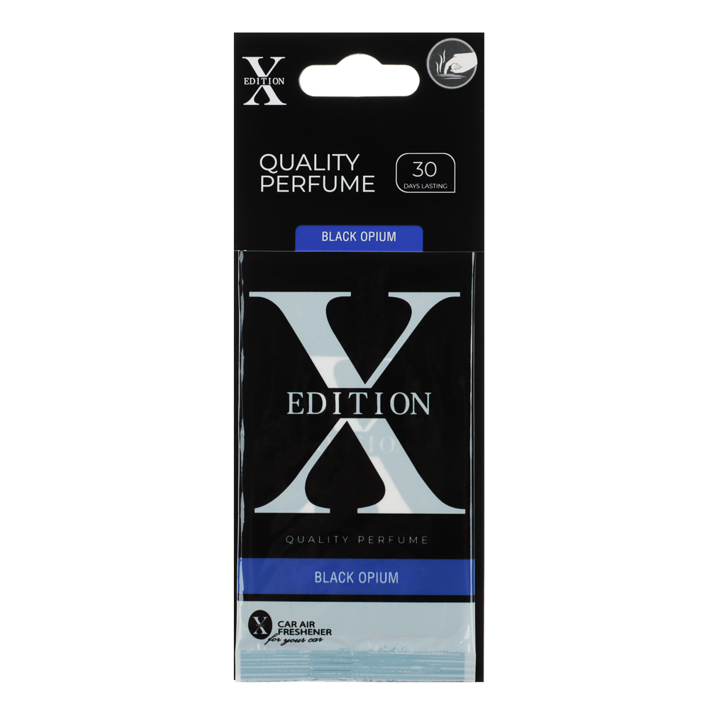 Ароматизатор подвесной тм NEW GALAXY X-Edition, 5 гр., Black Opium - #1