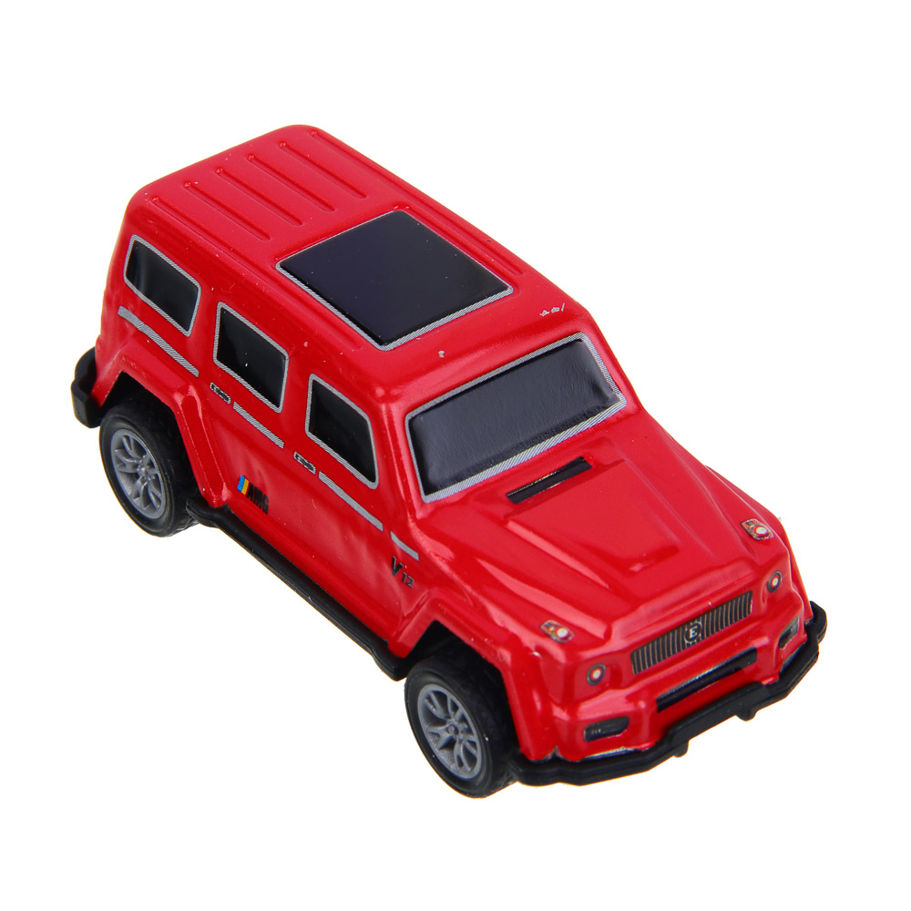 ИГРОЛЕНД Машинка "Внедорожник", инерция, металл, 12х3х14,5 см, 12 дизайнов - #4