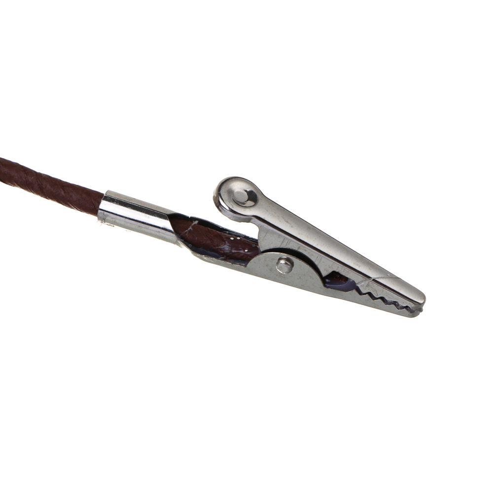 СНОУ БУМ Пуансетия 15 см на прищепке (5 лепестков), глиттер, металл, полиэстер, 26-698 - #5