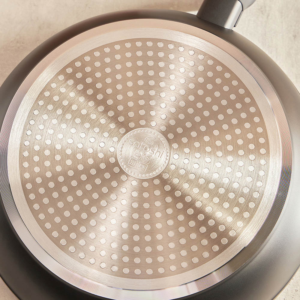 SATOSHI Стоун Набор 4пр. Сковорода, сотейник, кастрюля d24см, крышка, антипригарное покрытие Мрамор - #15