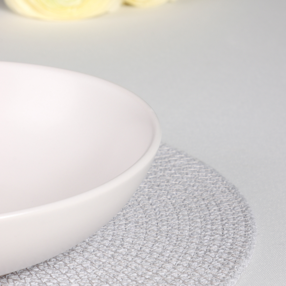 MILLIMI Салатник 880мл, 20х5.4см, керамика, белый - #8