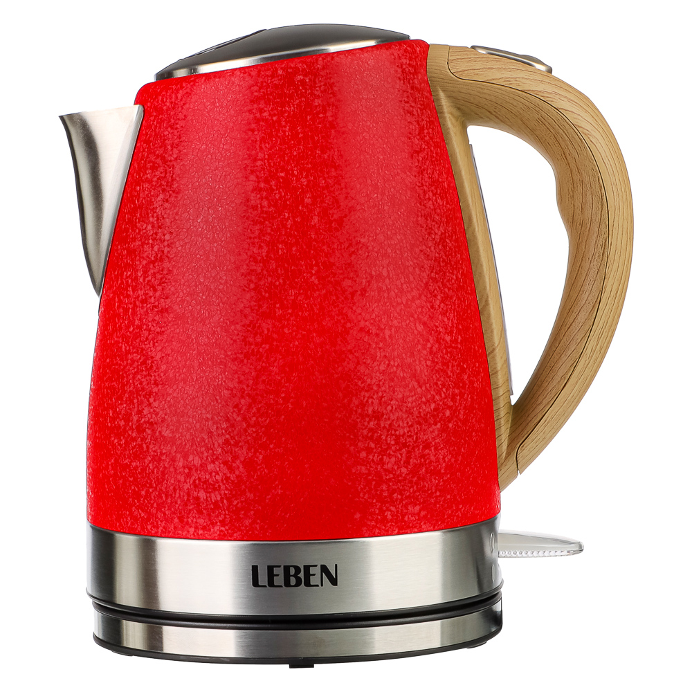 Чайник электрический LEBEN, 1,8 л, красный - #6