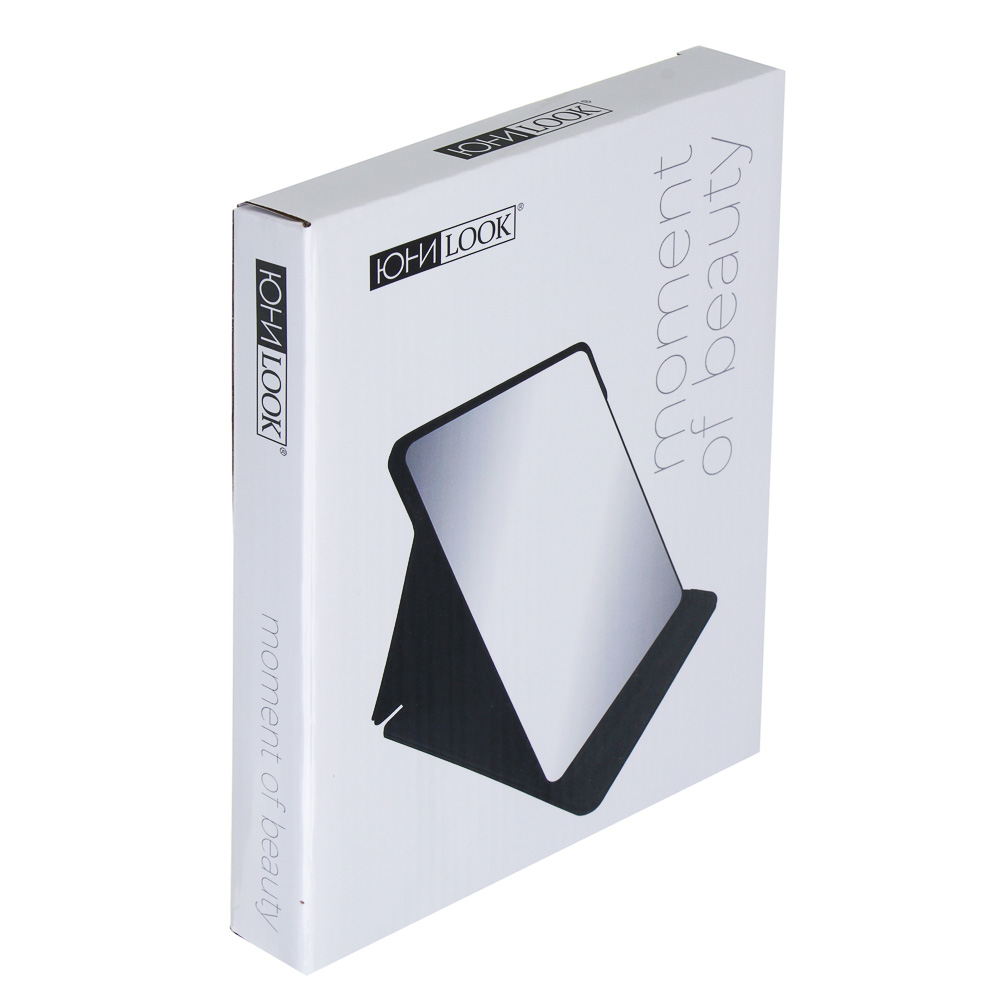 ЮНИLOOK Зеркало настольное складное Мадмуазель, ПУ, стекло, 21х15,5 см, 3 цвета - #5