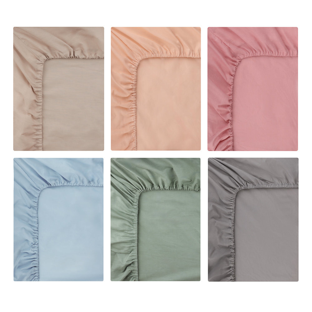 PROVANCE Мист Простыня на резинке 160х200х20см, смесовый хлопок, 6 цветов - #2