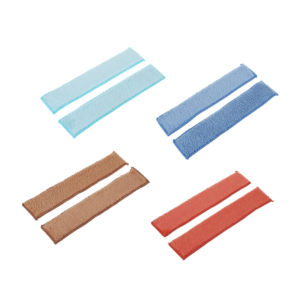 VETTA Насадка для окномойки, 2шт, 25x5 см, полиэстер, 4 цвета - #1