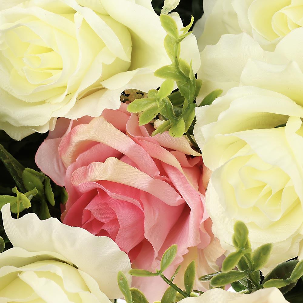 Цветок искусственный Ladecor "Букет роз", 43 см - #5