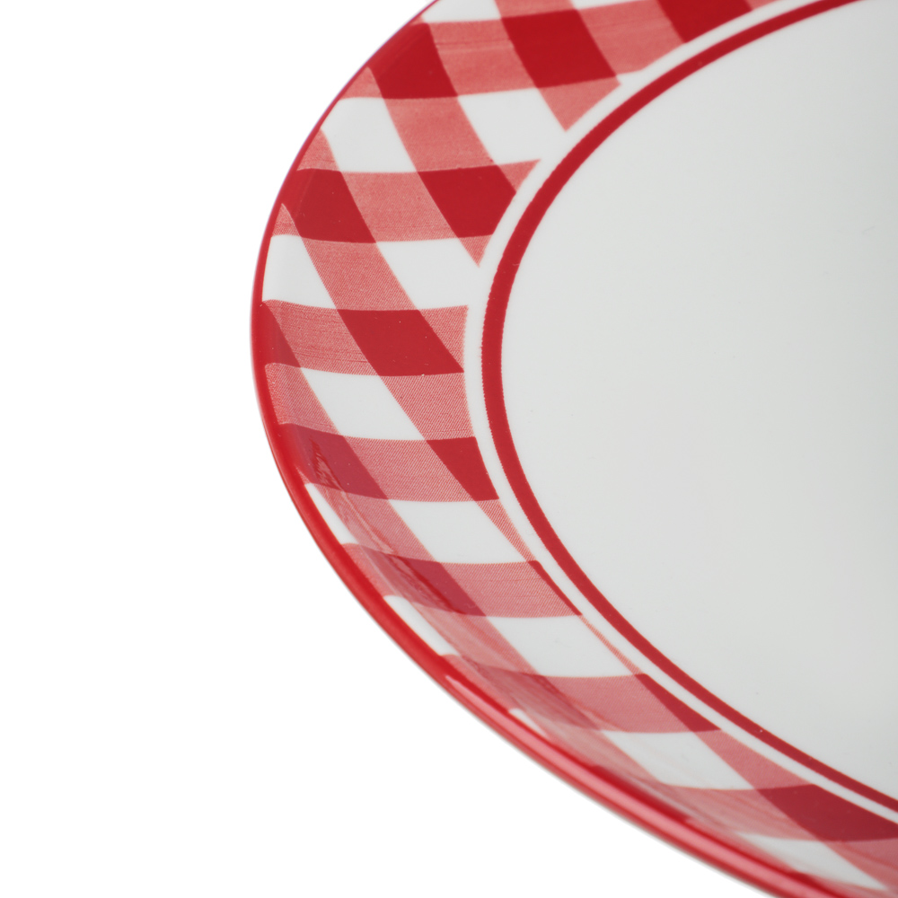 Тарелка подстановочная Черри тм MILLIMI, 27см, фарфор, белый - #4