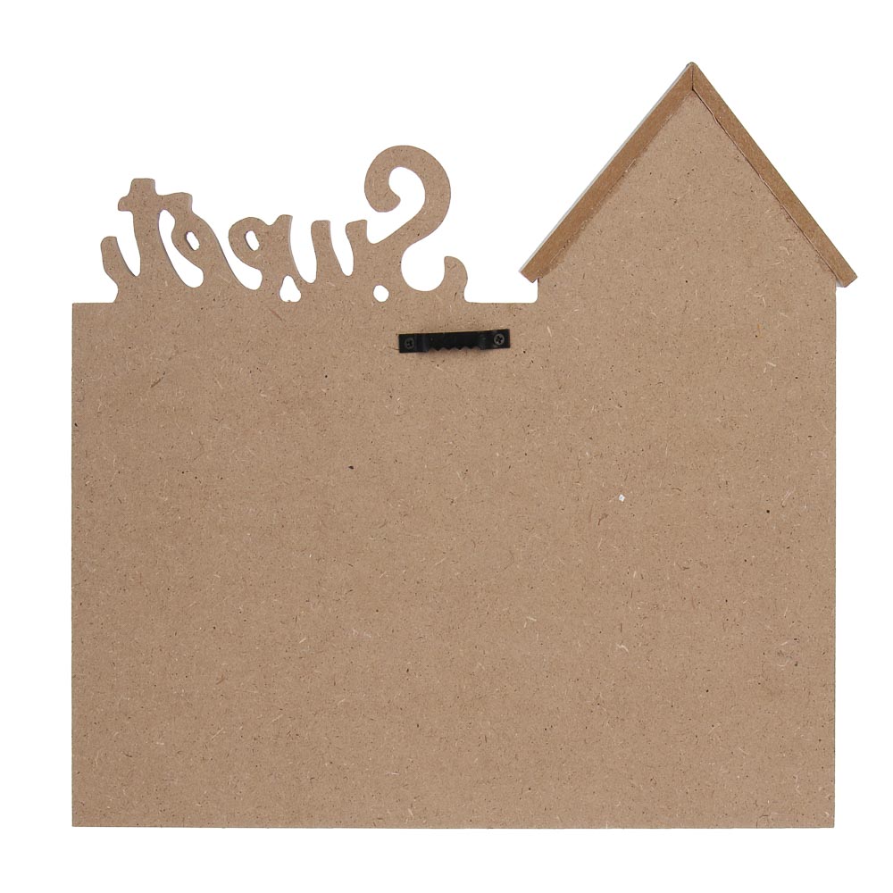 Ключница открытого типа, с полками, 8 крючков, 28x26см, МДФ, металл - #7